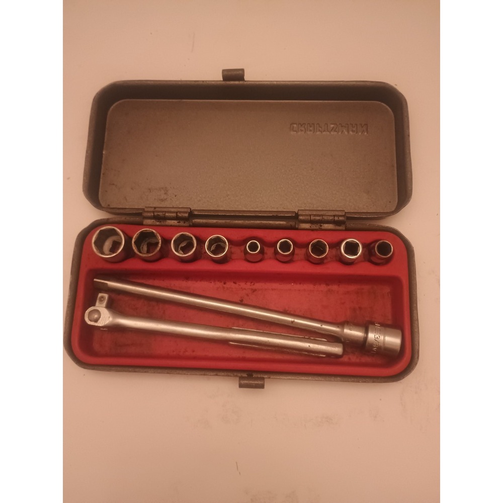 Craftsman Socket Tools With Metal Box 13 PC. Set